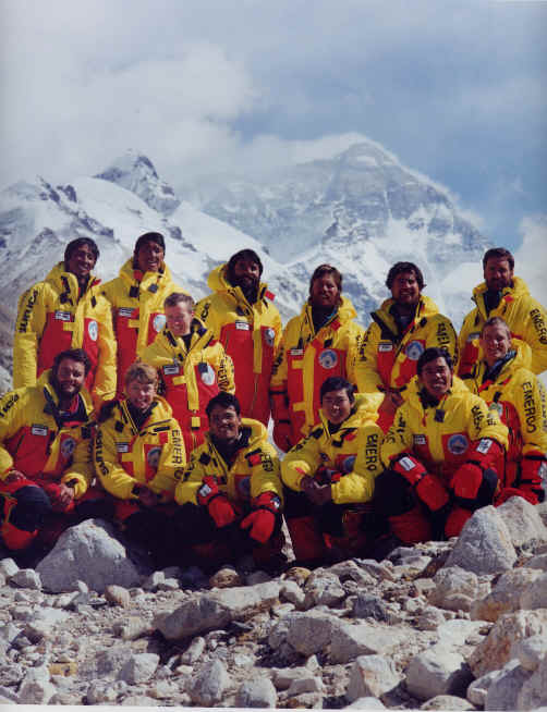 Mt. Everest  1994 team photo