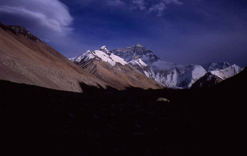 Mt. Everest North side in Tibet