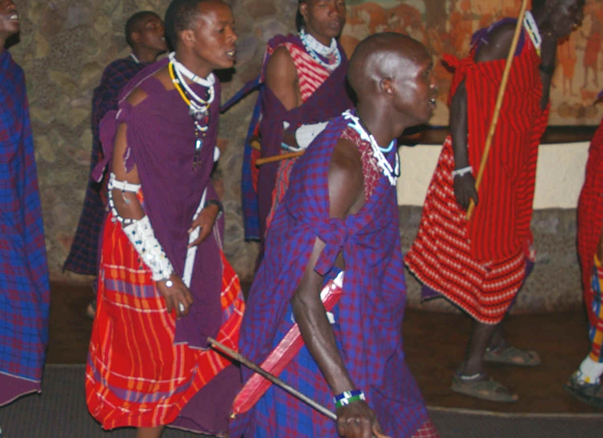 Maasai African Tribal warriors
