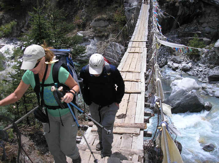 Bridges on the Everest trail