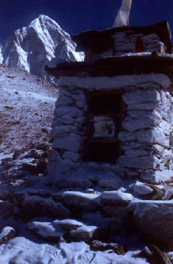 Memorial for Rob Hall on Everest