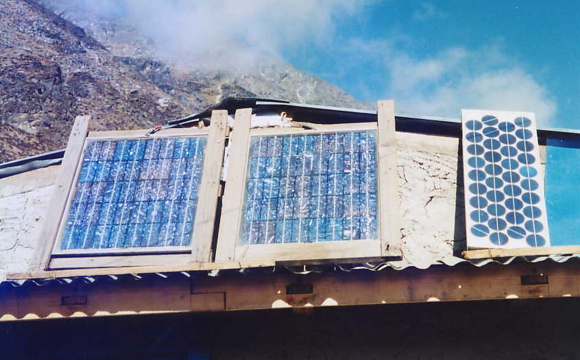 Solar powered teahouses in the Everest region
