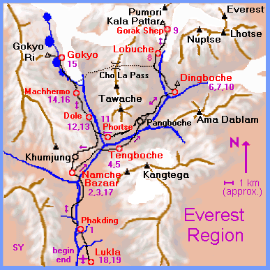 Lukla Approach Chart